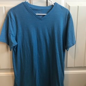 Blue Crown V-neck